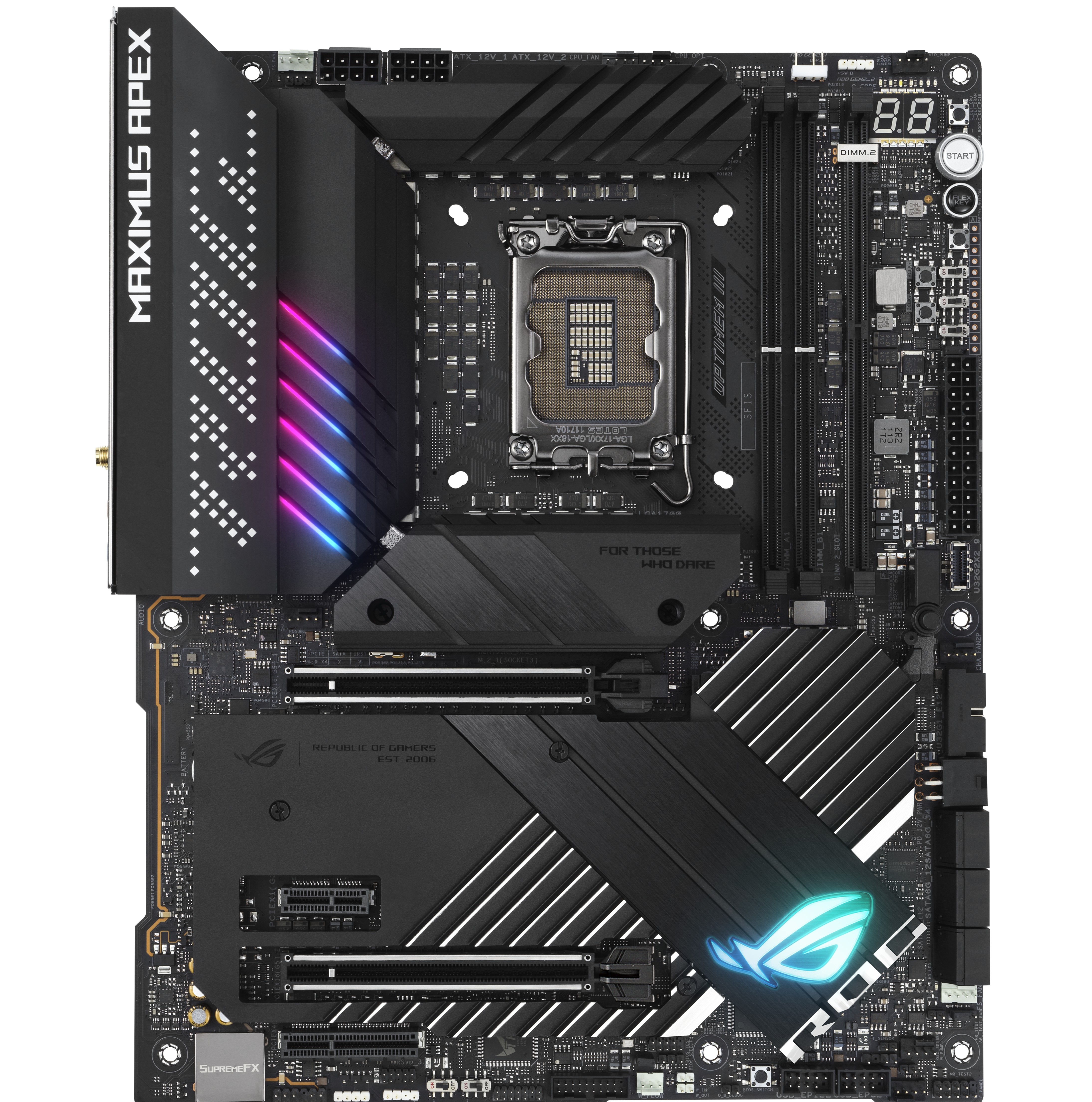 ASUS ROG Maximus Z690 Apex (DDR5) - The Intel Z690 Motherboard